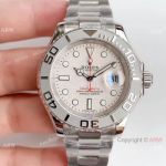 Noob Factory V3 Rolex Yacht-Master 40mm Watch Replica Stainless Steel Gray Face_th.jpg